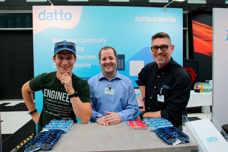 Datto war mit einem Stand vor Ort, außerdem gab es einen Workshop zum Thema Managed Services und welche Herausforderungen hier auf MSPs zukommen. (Bild: Vogel IT-Akademie)