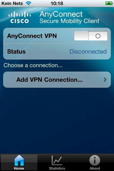 Mit dem Cisco AnnyConnect-Client bauen Anwender von unterwegs eine VPN-Verbindung zum jeweiligen Server auf. (Joos / Cisco)
