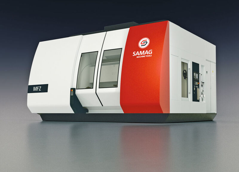 Die Samag-Maschinen der neuesten MFZ-Generation zeichnen sich durch eine deutlich verbesserte Ergonomie und Zugänglichkeit aus. Auch in Sachen Energieeffizienz und Bearbeitungspräzision sind die flexibel einsetzbaren Mehrspindler optimiert worden. (Samag)
