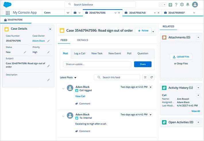 Case Management in Salesforce Service Cloud (Salesforce)