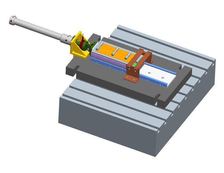Abbildung 2: Ansicht des unteren Werkzeugsystems des QKW-Versuchstandes (Archiv: Vogel Business Media)