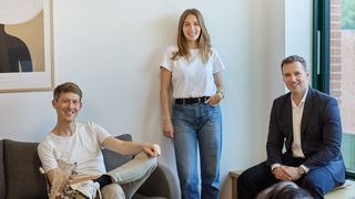Das Management-Team von Quickpay (v.l.n.r.): Mark Eskelund Pedersen (Commercial Lead), Ulrikke Kejser (Chief of Staff) und Francois Vachon (Managing Director). (Bild: Quickpay)