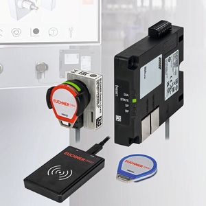 Mit der neuesten Generation des Electronic-Key-Systems von Euchner, dem EKS2, können Anwender den Zugang zu Maschinen und deren Funktionen einfach, individuell und manipulationssicher verwalten.(Bild:  Euchner GmbH + Co. KG)