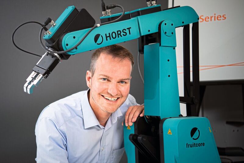 Heiko Hässler (COO, Schweiz, Österreich): «Viele Unternehmen wollen einen einfach zu bedienenden Roboter. Dieser Aspekt stand im Fokus bei der Entwicklung.» (Bild: Thomas Entzeroth)