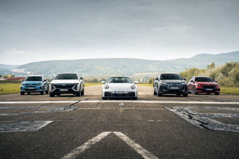 Die fünf Klassensieger des German Car of the Year 2025 auf einen Blick.(Bild:  GCOTY)