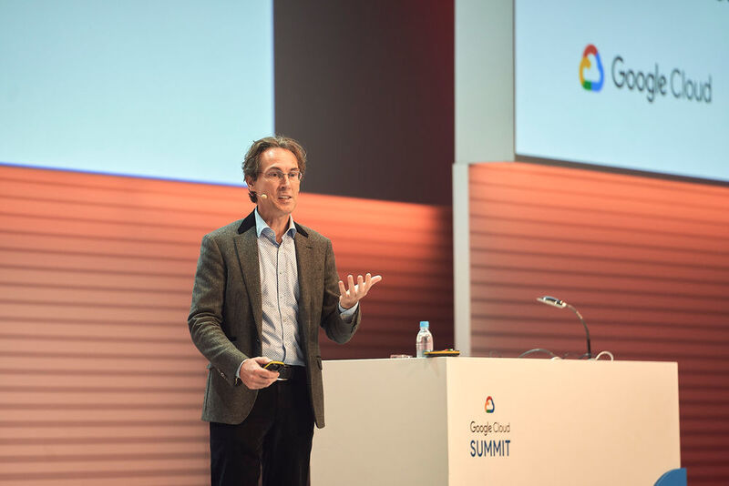 Keynote von Gregor Hohpe, Technical Director, Office of the CTO bei Google Cloud (Fabian Vogl / Google Cloud)
