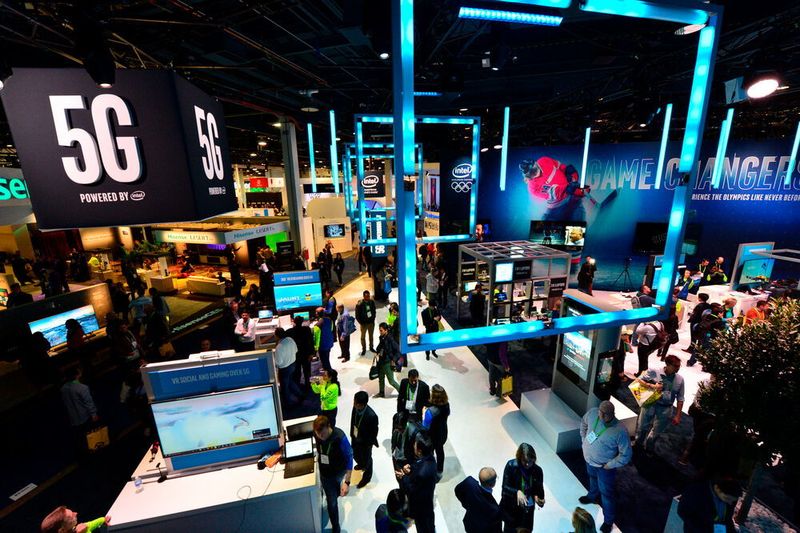 Sehenswertes auf dem Stand von Intel auf der CESW in Las Vegas. (Intel Corporation)