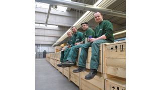 Ein Auftrag, an den die Mitarbeiter noch lange denken werden.  (Bild: Schulte/HPE)