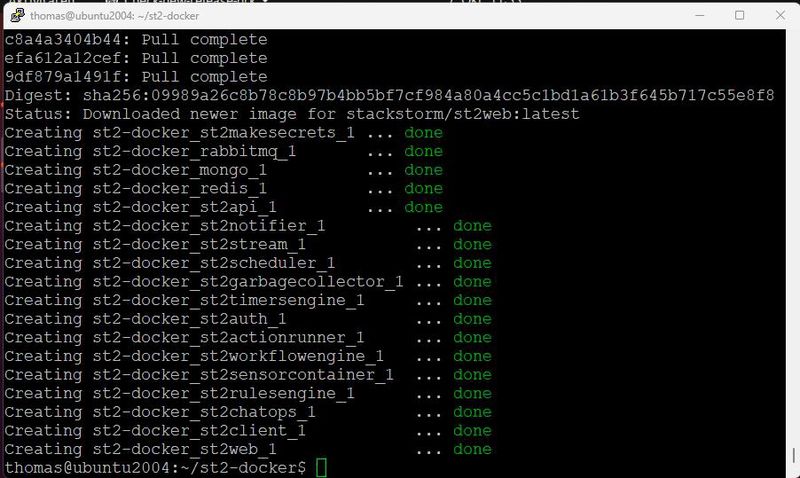 Bereitstellung von StackStorm mit Docker. (Bild: Joos - Canonical - Docker)