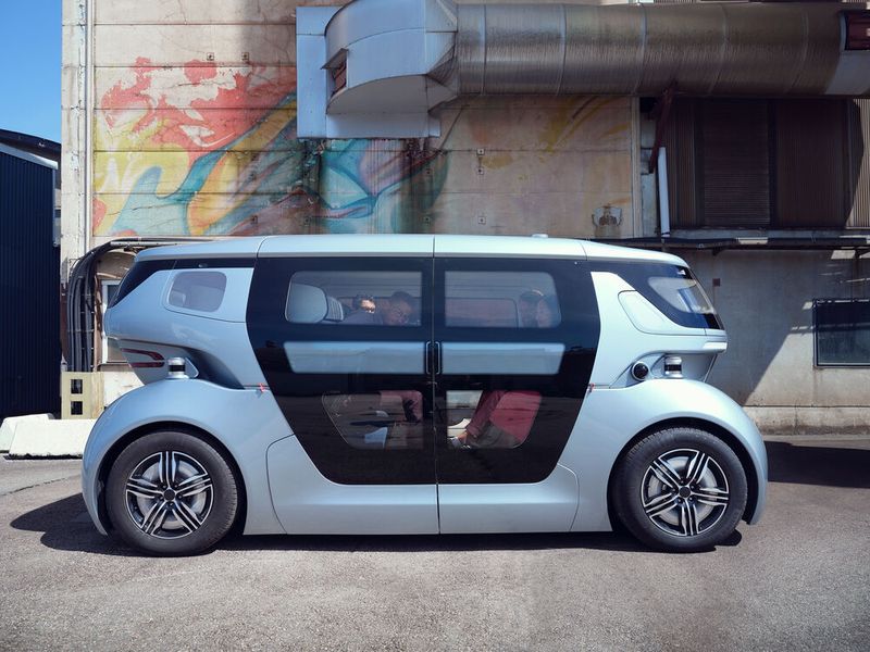 NEVS arbeitet an einem Shuttle, das in einem Carsharing-Konzept genutzt werden soll. (Bild: NEVS)