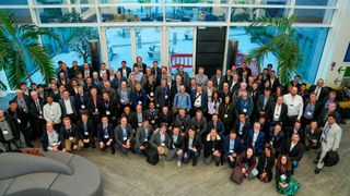 Bild von der öffentlichen Vorstellung des imec Automobil-Ökosystems auf dem „2025 Spring Automotive Chiplet Forum” in Cambridge. (Bild: imec)