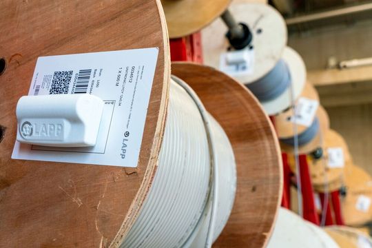 „LAPP eKanban“ ist eine „intelligente“ Kabelbestandsmanagement-Lösung für die Echtzeitüberwachung des Kabelbestands.(Bild:  Ulrich Metz)