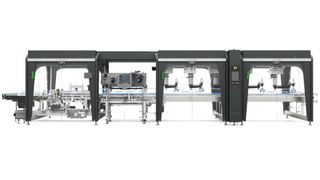 Die Gerhard Schubert GmbH hat die neue Generation modularer Verpackungsmaschinen mit schaltschrankloser Antriebstechnik von Bosch Rexroth vorgestellt. (Bild: Gerhard Schubert GmbH)