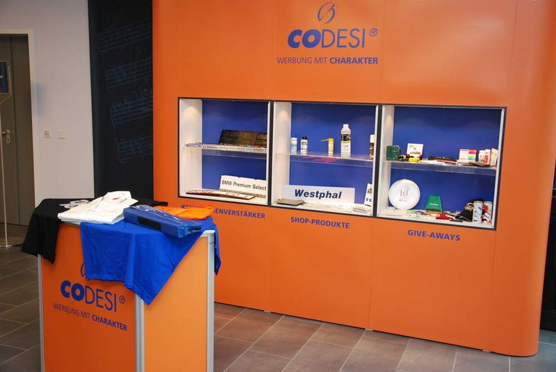 Der Hauptsponsor Codesi zeigte eine kleine Auswahl aus seiner Produktpalette. (Archiv: Vogel Business Media)