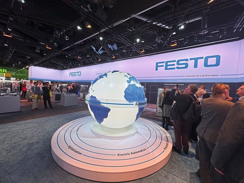 SPS 2025: Festo digitalisiert die Steuerung (Bild: Manuel Christa)