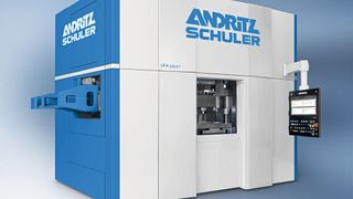 Feinschneidpressen der Baureihe «HFA plus+» von Andritz Schuler bieten mit Presskräften zwischen 3200 und 15 500 kN eine Ausbringungsleistung von bis zu 85 Hüben pro Minute. (Bild: Andritz)