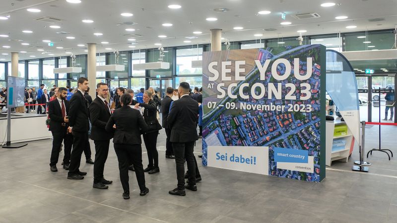 Nach der SCCON ist vor der SCCON: Im kommenden Jahr findet die Smart Country Convention von 7. bis 9. November statt (Bitkom)