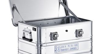 Ab einer Größe von 800 mm × 600 mm ist die K470 aus 1,5 mm starkem Blech gefertigt. (Bild: Zarges)