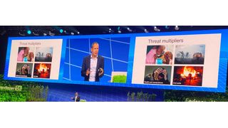 Mike Berners-Lee, Autor des Buches «Es gibt keinen Planet B» auf dem ersten Endress+Hauser Global Forum. (Bild: Anne Richter, VCG)