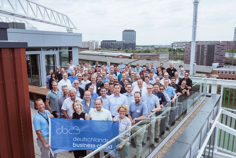 Die dbc-Gruppe beim 10. dbc-Partnertag in Hamburg (Bild: C & P Capeletti & Perl)