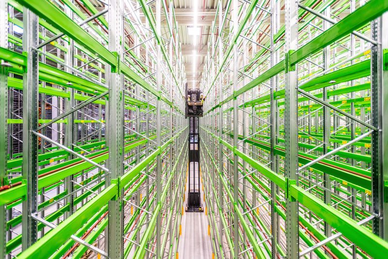 Um die mit mehr als 97 % hohe Quote der tagfertigen Auslieferungen (Servicegrad) weiter zu erhöhen, nutzt man im Erweiterungsbau des Zentrallagers Kennzeichnungslösungen von ONK. (Bild: Dominik Ketz)