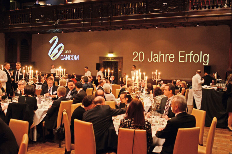 Das 20. Jubiläum feierte Cancom gebührend im Münchner Lenbach. (Archiv: Vogel Business Media)
