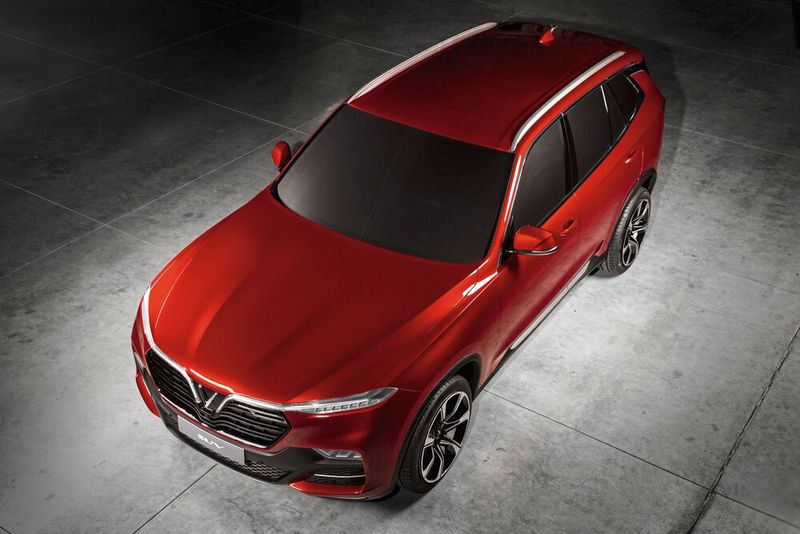 ... als zweites Modell ein SUV. (Bild: Vinfast)