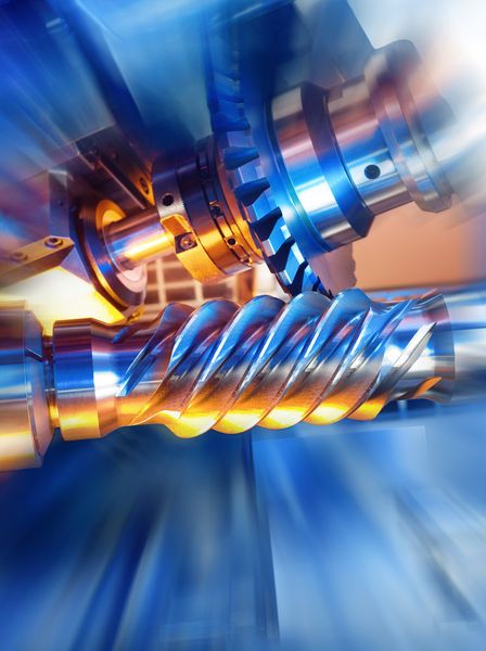 Mit der P 90 WM können unter Verwendung von HM- oder HSS-Werkzeugen maximal siebengängige Schnecken in Lohn- oder industrieller Serienfertigung hergestellt werden. (Bild: Gleason)