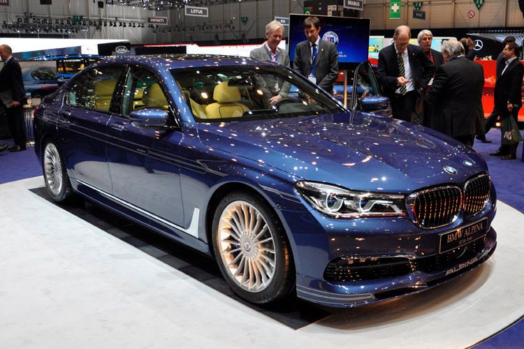 Wem das nicht reicht: Alpina bietet den 7er als B7 mit noch ein paar PS mehr an. Das Modell hat allerdings einen aufgeladenen Achtzylinder verbaut. (Wehner)