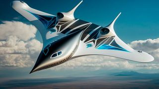 Anspruchsvolle Zukunftsvision: Flugzeuge mit innovativem Rumpfdesign hätten viele Vorteile und stehen bereits in Entwicklung.  (Bild: Peter - stock.adobe.com)