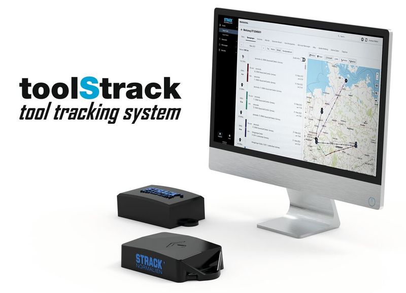Portal access to the overview of the tool locations (Source: Strack Norma)