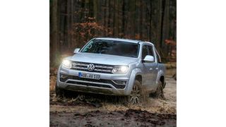 Amarok mit serienmäßigem 3,0l-V6-TDI von Volkswagen Nutzfahrzeuge: Zum siebten Mal überzeugt der Premium-Pickup die Leser des Magazins Off road. (VWN)
