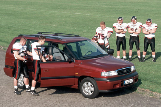 Mit dem Van-Modell MPV nahm Mazda gezielt Familien ins Visier. (Mazda)