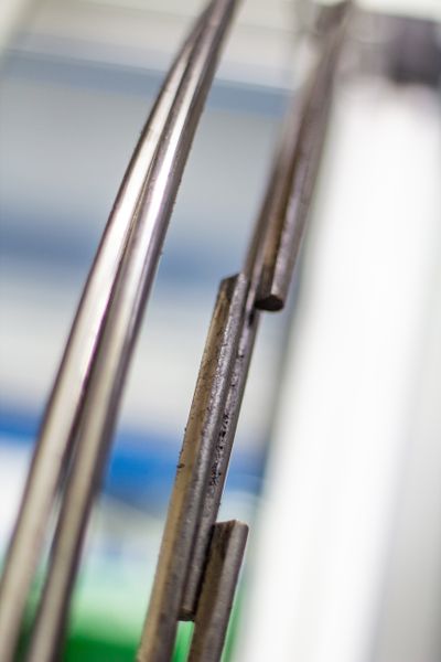 Alt gegen neu: Beim Refurbishing werden zum Beispiel verschlissene Laufringe (r.) gegen neue ausgetauscht. (Bild: Franke)