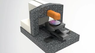 Das innovative 2X-Y-Ys(Z) Positioniersystem von Steinmeyer ist eine ideale Lösung zur präzisen Positionierung von großen und schweren Proben in der Raman-Spektroskopie. (Bild: Steinmeyer Gruppe)