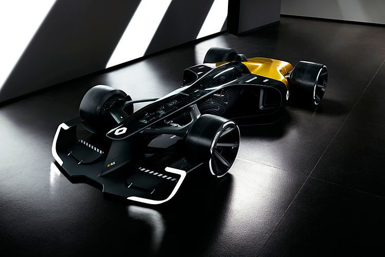 Renault stellt mit dem R.S. 2027 Vision seine Vorstellung künftiger Formel-1-Fahrzeuge. (Renault)