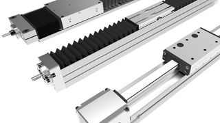 Auszug aus dem Produktportfolio an Linearmodulen und Lineartischen von Schaeffler (von links): Lineartisch LTS-KGT, Linearmodul MKUVE-KGT, Linearmodul MLF-ZR (Bild: Schaeffler)