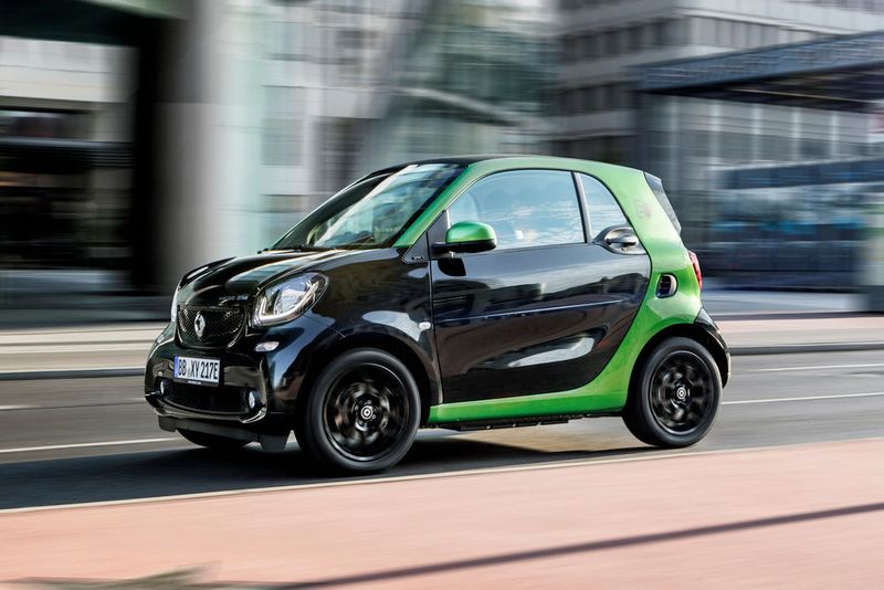Smart Fortwo Electric Drive, 116 Gramm CO2 pro Kilometer, (Daimler)
