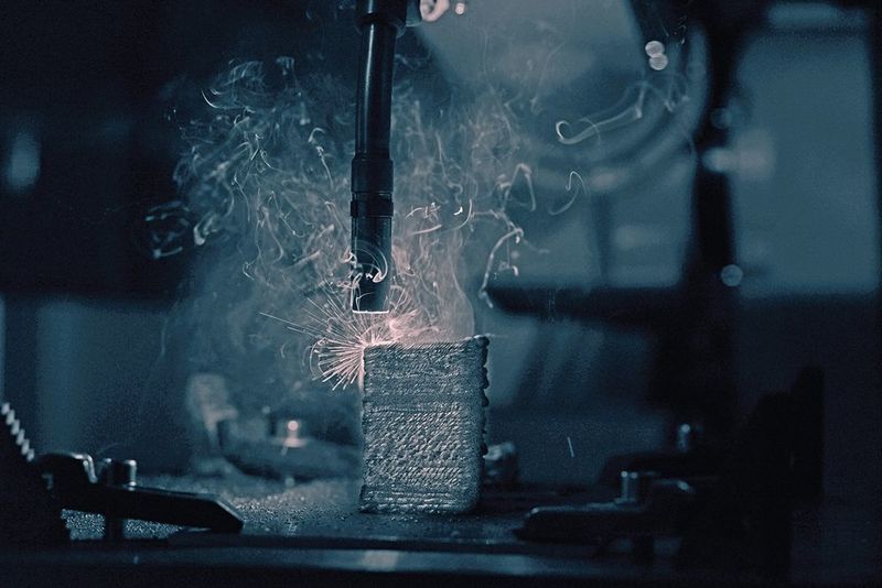Universell anwendbar: Mit Lichtbogen-Draht-Auftragsschweissen lassen sich beliebige Geometrien alleinstehend oder auf vorhandenen Bauteilen additiv generieren.  (PZH)
