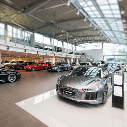 Das Audi-Zentrum in Münster übernahm die Senger-Gruppe in diesem Jahr vom Autohaus Krause.(Bild:  Markus Mielek)