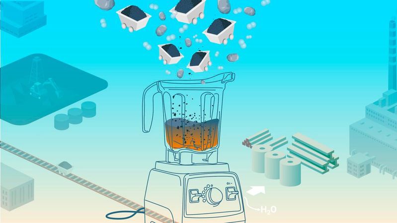 Der „Thermomix“ für die Metallurgie: in einem einzigen Reaktor werden Eisen- und Nickelerze mit Hilfe von Wasserstoff zu anwendungsfertigen Legierungen verarbeitet. Das einzige Nebenprodukt ist dabei Wasser.(Bild:  Tianyi You, Max-Planck-Institut für Nachhaltige Materialien GmbH)