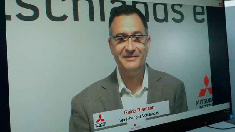 Guido Riemann, Vorstandsprecher des Mitsubishi-Partnerverbands, lobte bei der virtuellen Mitgliederversammlung die Zusammenarbeit mit dem Importeur.(Bild:  Simon/»kfz-betrieb«)