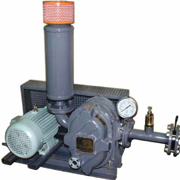 Figure 2: Everest twin lobe positive displacement roots blower (Picture: Everest Blowers)
