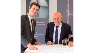 Anton Müller (r.) übergibt den Staffelstab dem neuen FAB-Geschäftsführer Werner P. Späth. (FAB)