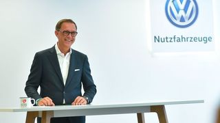 Thomas Sedran ist, Vorsitzender des Markenvorstandes Volkswagen Nutzfahrzeuge. (Volkswagen)