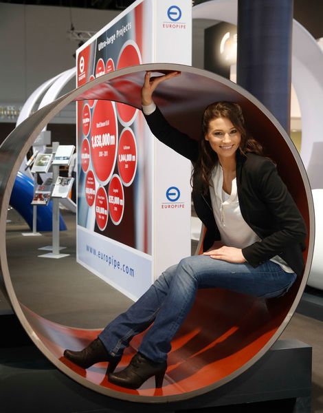 Im Vorfeld der Messe Tube 2016 hat die Stahlrohrbranche Anlass zum Optimismus. (Bild: Tube)