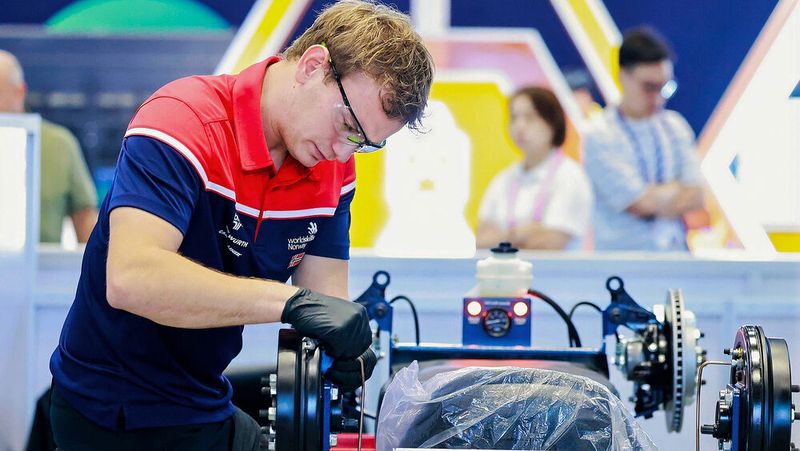 Stian Raen aus Norwegen, (Bild: Mit freundlicher Genehmigung von WorldSkills International)
