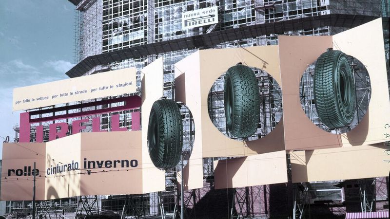 Der Cinturato (Mitte) war übrigens einer der ersten Gürtelreifen. (Pirelli)