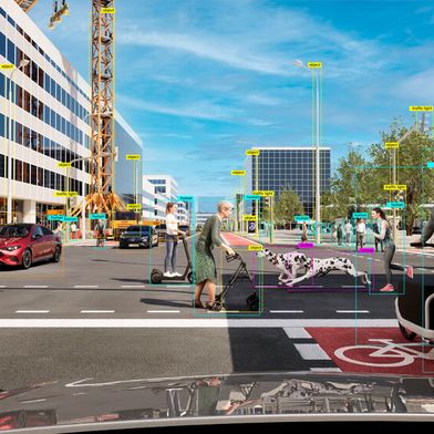 Ab Ende Juli 2025 sammelt Mercedes Bilddaten aus Kundenfahrzeugen, um damit Fahrerassistenzsysteme zu trainieren. (Bild: Mercedes-Benz)