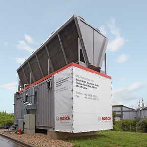 Bild 1: ORC-Anlagen zur Abwärmenutzung lassen sich auch auf der Grundfläche eines 20-Fuß-Standardcontainers unterbringen.